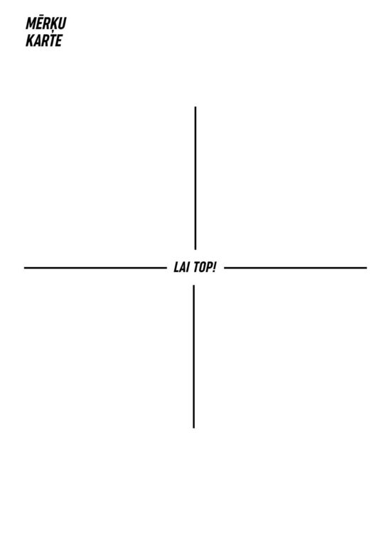 Mērķu kartes komplekts ar uzlīmēm un afirmācijām Pamata