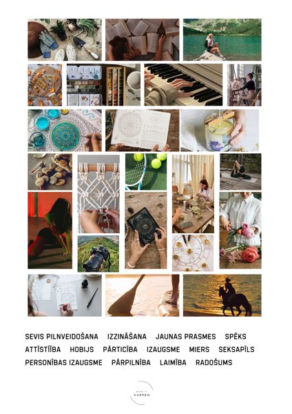Pašizaugsme - Sapņu kartes UZLĪMES